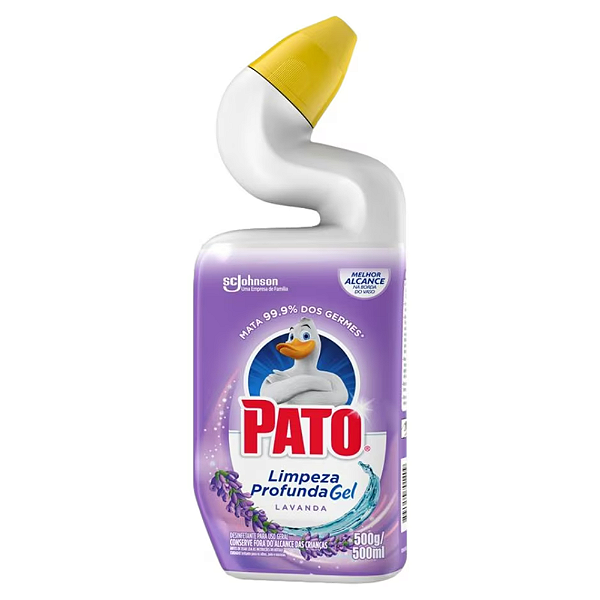 DESINFETANTE SANITARIO PATO GEL 500 ML LAVANDA