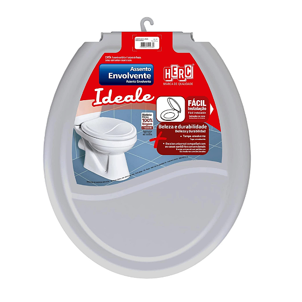 ASSENTO SANITARIO CINZA HERC