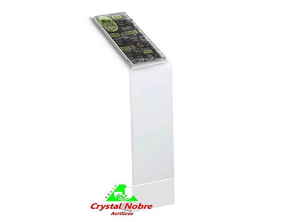 Porta Cardápio Display Totem Acrílico Color Fl A4