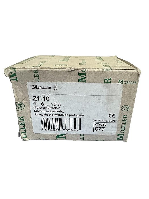 Relé Térmico para DIL1(A)M; DIL2(A)M (6-10A) 076789 *Z1-10 Moeller