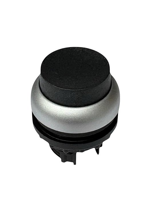 Frontal 22mm Botão Saliente Pulsante Preto 216636 *M22-DH-S Eaton