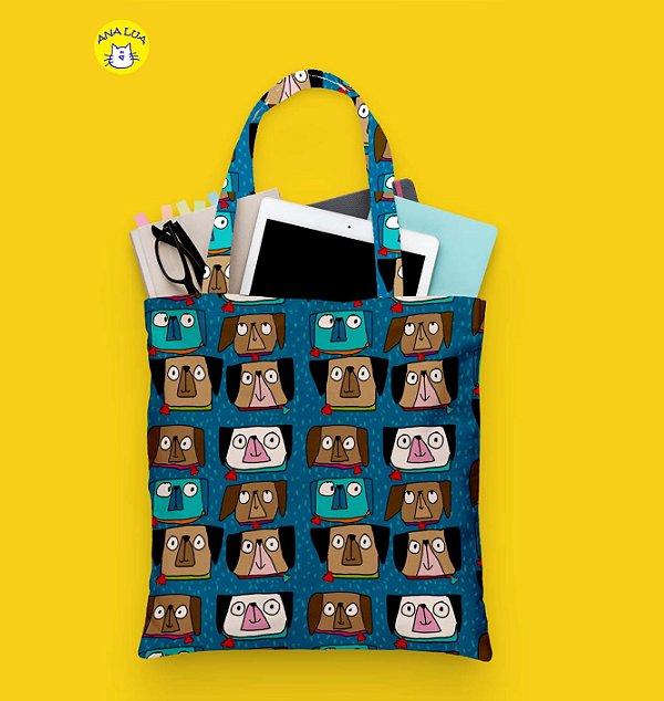 Book Bag Cachorrinhos Carentes