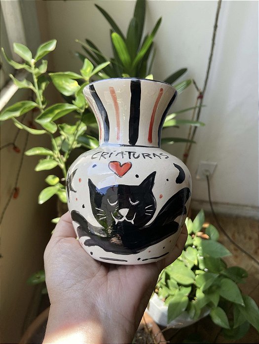 Vaso de flor Criaturas da noite