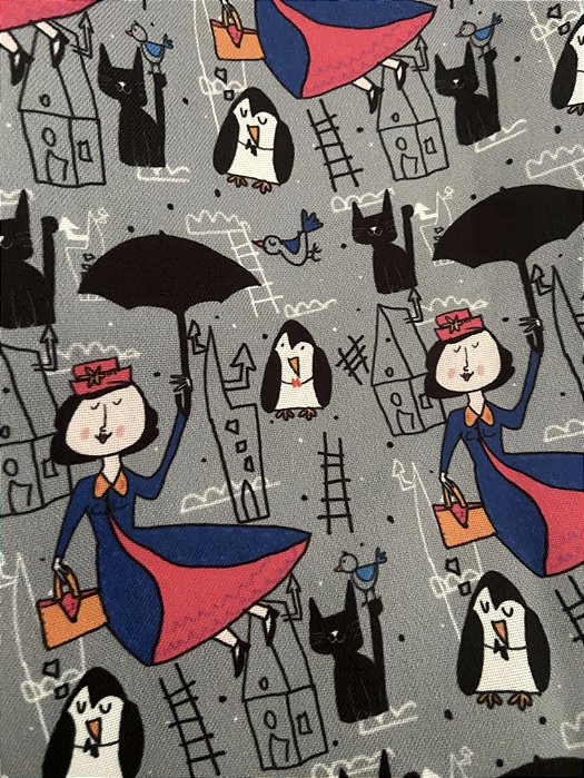 Tecido Mary Poppins