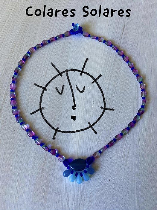 Colar Solar Lótus