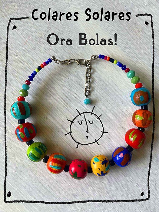 Colar Solar - Ora Bolas! - Estrelas
