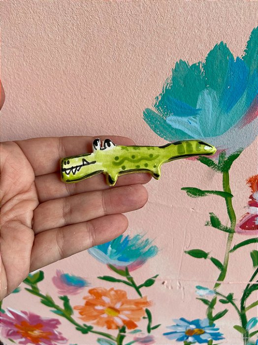 Broche Jacaré