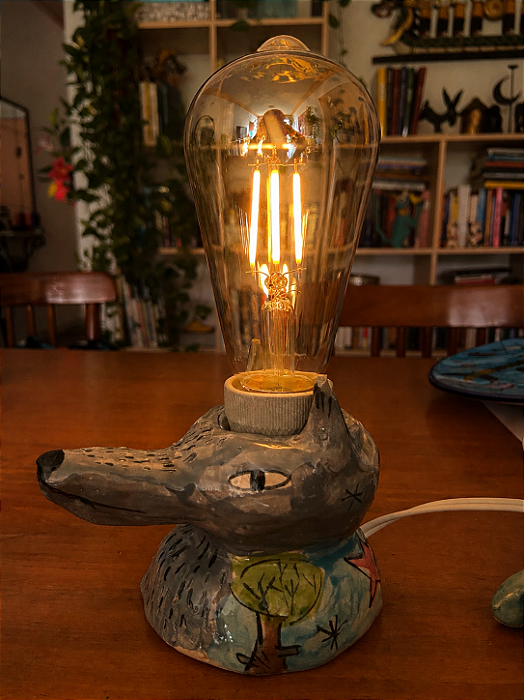 Luminária Ritual Lobo