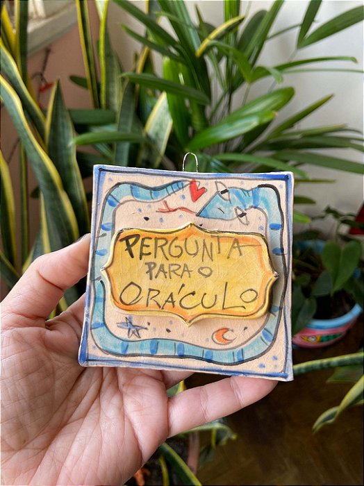 Azulejo Pergunta para o oráculo