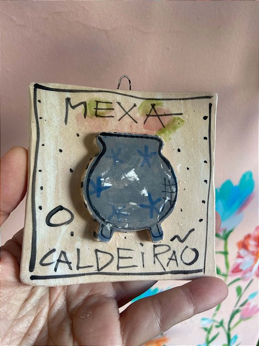 Azulejo Mexa o caldeirão