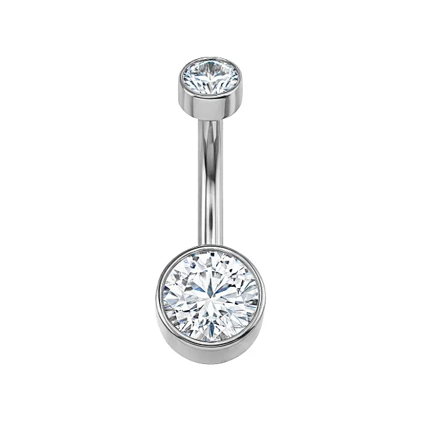 UMBIGO ZIRCONIA FLAT COD:62