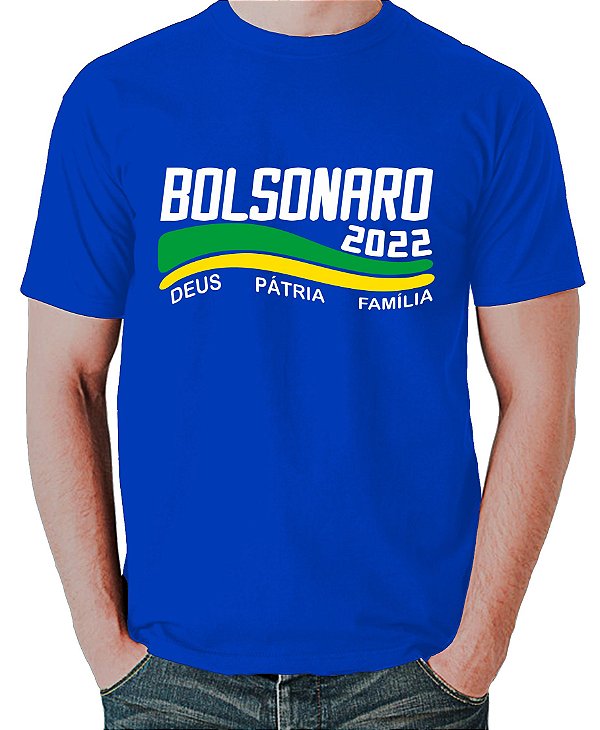 Camiseta Patriota Bolsonaro 2022