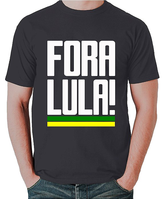 Camiseta Fora Lula (Clássica)