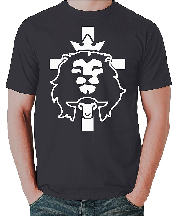 Camiseta Cordeiro e Leão