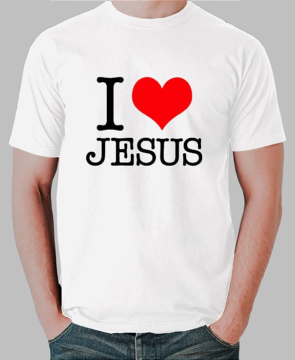 Camiseta I Love Jesus