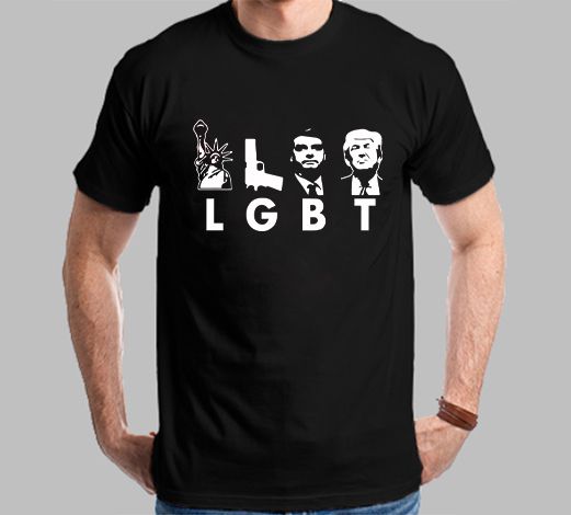 Camiseta Direita LGBT
