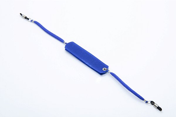 CORRENTE CORDÃO VELCRO Modelo: Velcro cor: Azul Royal (Comprimento regulável)