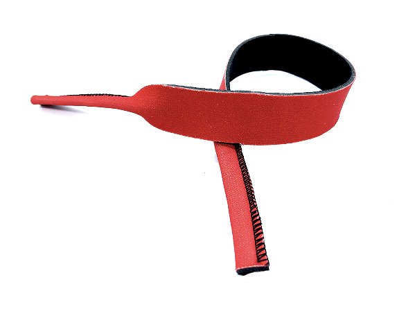 CORDÃO de Neoprene Adulto cor Vermelho