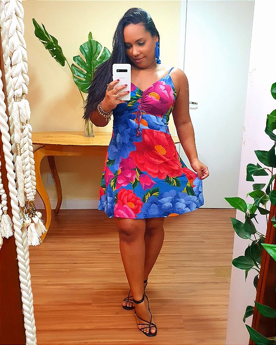 vestido da bela curto