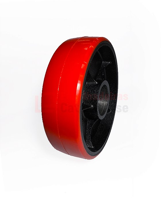 Roda de direção em poliuretano para Paleteira e Empilhador