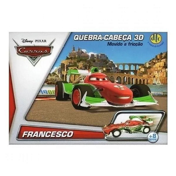 Quebra-Cabeça 3D Carros/Aviões Disney - Francesco - Tio Gêra