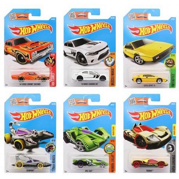 Carrinho Hot Wheels Sortido Unitário C4982 - Mattel - Ideal Presentes