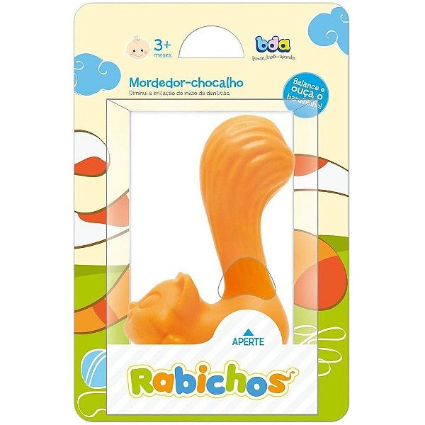 Mordedor Chocalho Rabichos - Gato - BDA