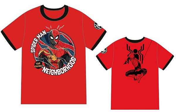 Camiseta Infantil Homem Aranha 3 VERMELHO 04