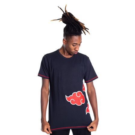 Camiseta Dupla Face Naruto Akatsuki M