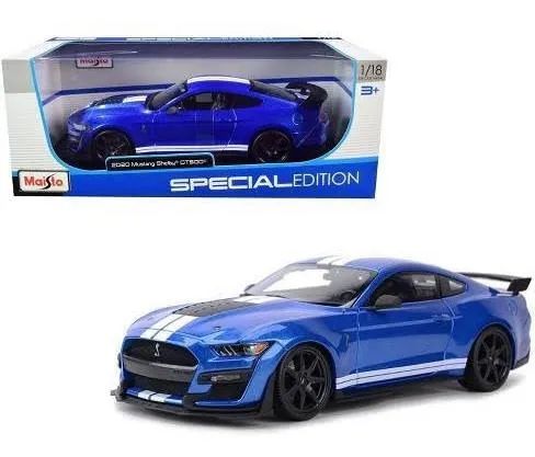 Miniatura 2020 FORD SHELBY GT 500 1/18 Azul SPECIAL EDITION