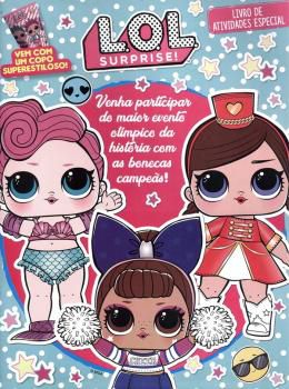 L.o.l. surprise - colorindo com adesivos especial