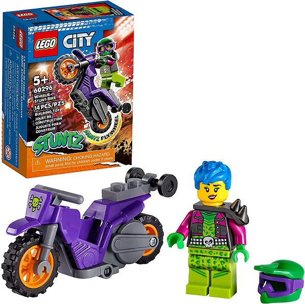 Lego City - Motocicleta de Wheeling 60296