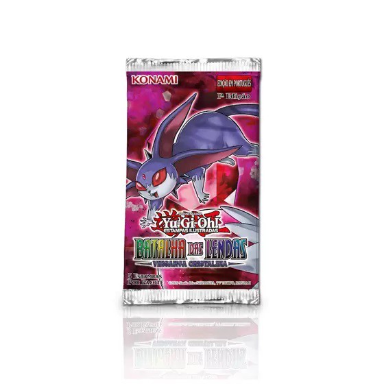 Yu-Gi-Oh! Batalha das Lendas Vingança Cristalina Booster Avulso