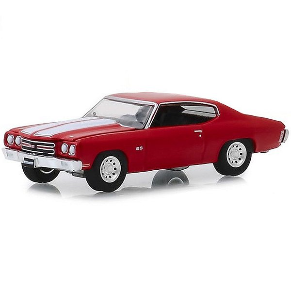 Carro Greenlight Hobby Exclusive - Chevrolet Chevelle SS 454 1970 - Escala 1/64