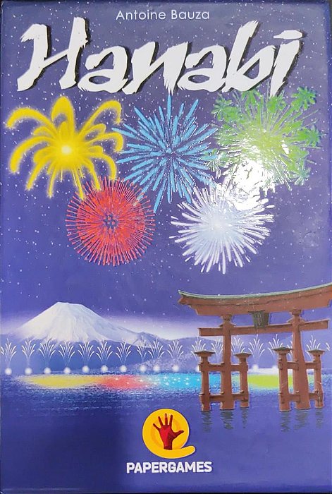 Jogo USADO -Hanabi - Jogo de Cartas - Papergames