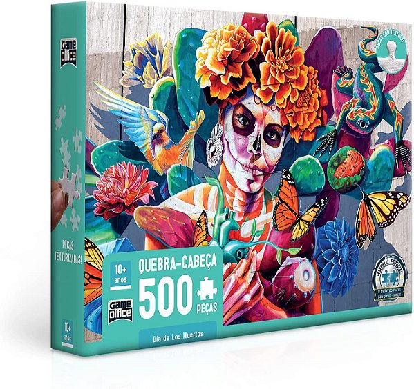 Quebra-cabeça 500 Peças Día de Los Muertos