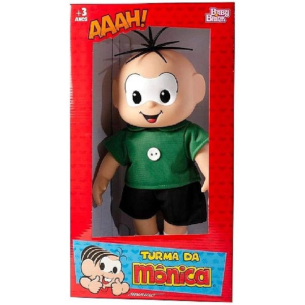 Boneco Turma Da Mônica Clássicos Cebolinha Baby Brink