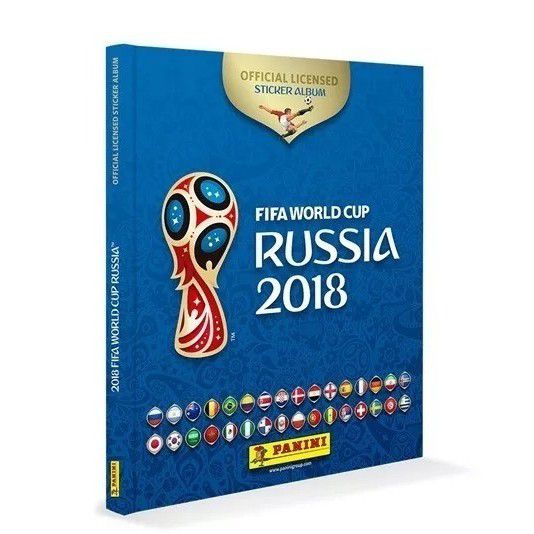 Álbum Capa Dura da Copa do Mundo Rússia 2018 Capa dura