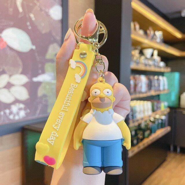 Chaveiro de Borracha Os Simpsons Homer