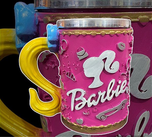 Caneca 3D Barbie