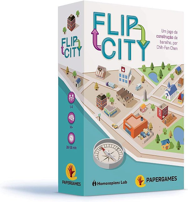 Jogo - Flip City Paper Games
