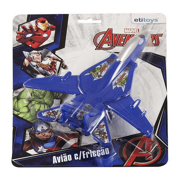 Avião De Fricção Etitoys  Avengers