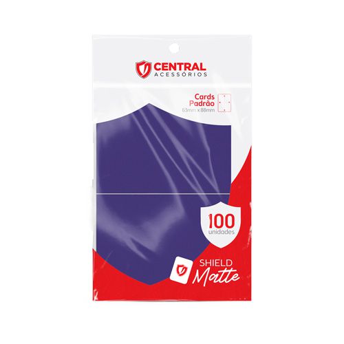 Sleeves Shield – Matte: Roxo Central