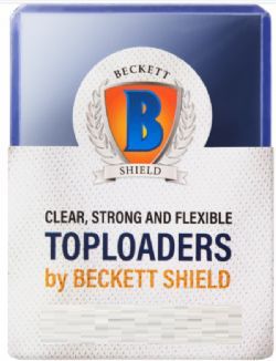 Toploaders: 75 pt Beckett Shield Unitário
