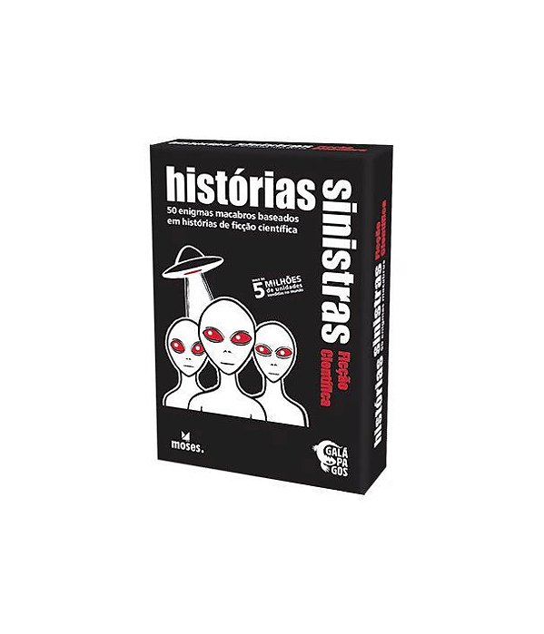 Jogo - Histórias Sinistras: Ficção Científica Galápagos Jogos