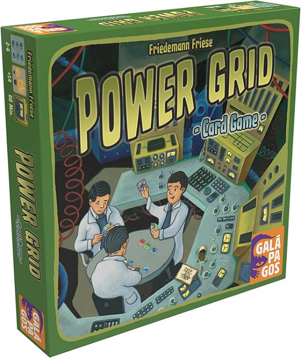 Jogo - Power Grid Card Game Galápagos Jogos