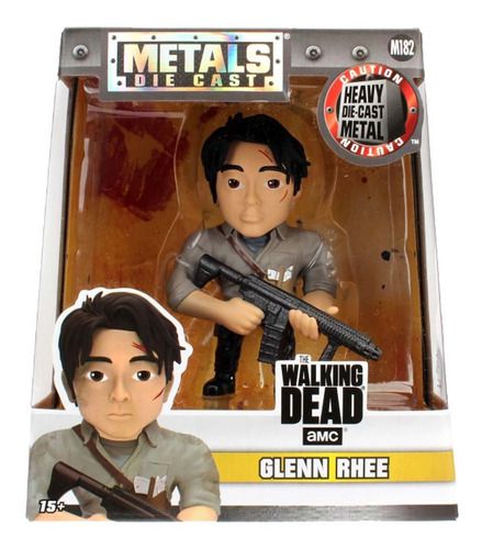 Metal Figure 4" Glenn Rhee - The Walking Dead