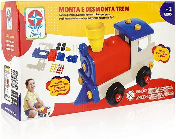 Monta e Desmonta Trem Estrela