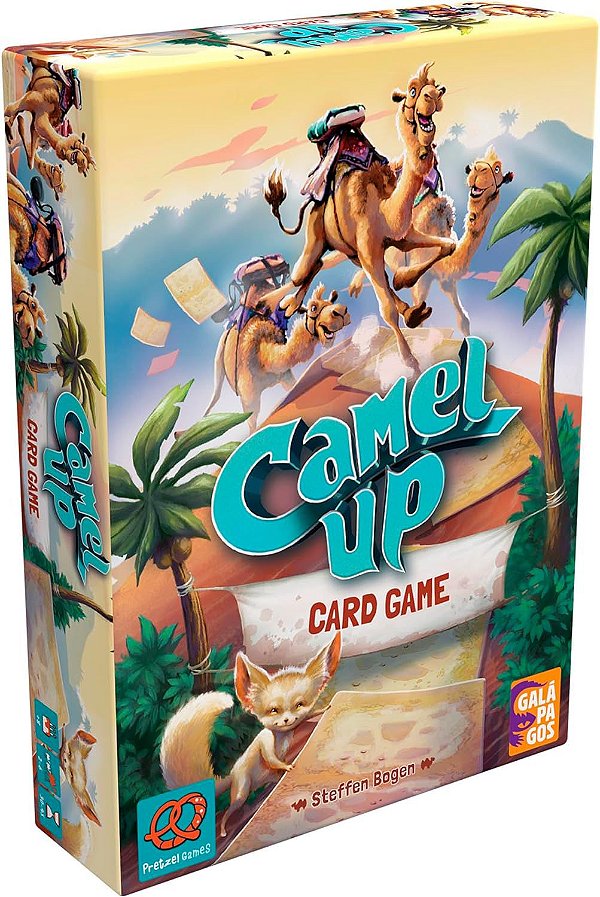 Jogo - Camel Up Card Game Galápagos Jogos