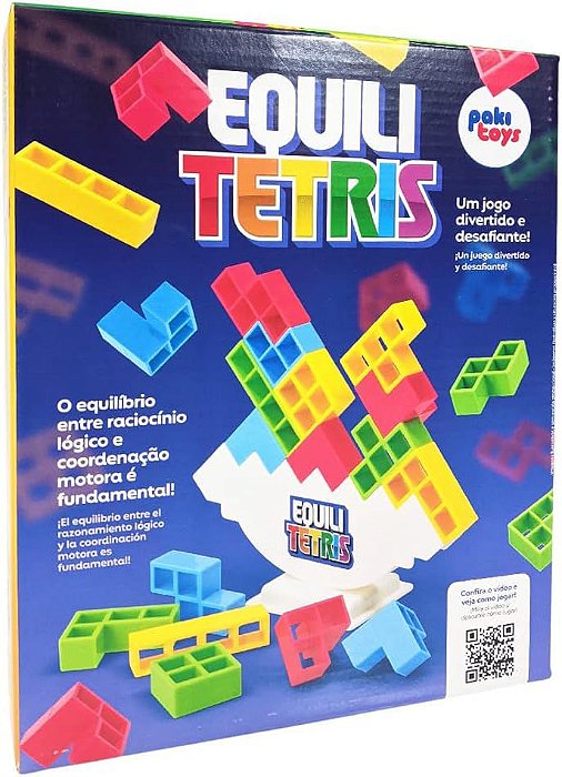 Jogo - Torre Tetris Equili Pakitoys